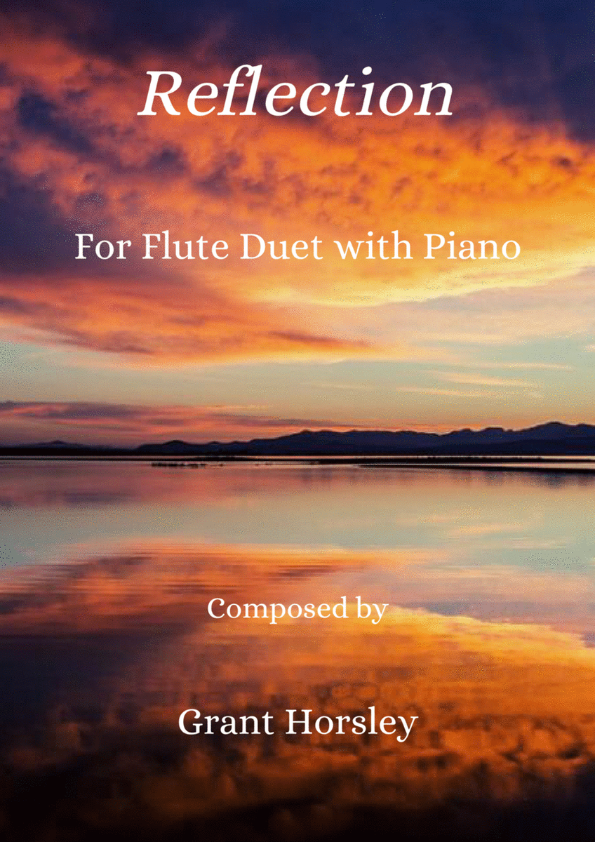 "Reflection" Flute Duet and Piano- early Intermediate image number null