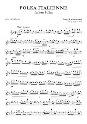Italian Polka for Alto Saxophone & Piano
