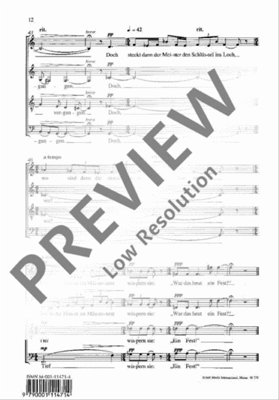 Guggenmos-Chorliederbuch Guggenmos-Chorliederbuch 4-Part scores gallery preview page 13