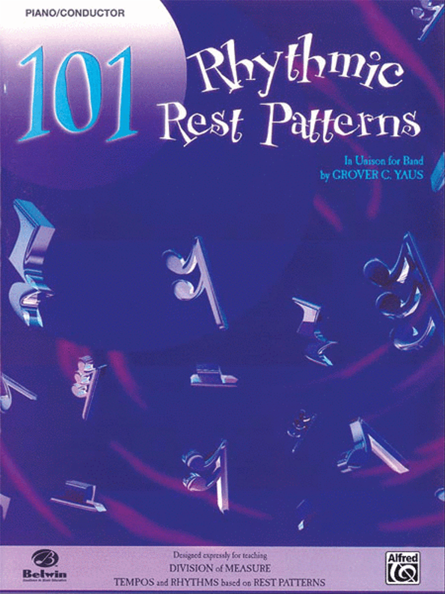 101 Rhythmic Rest Patterns Concert Band Methods scores gallery preview page 1