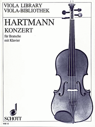 Book cover for Viola Concerto Reduction