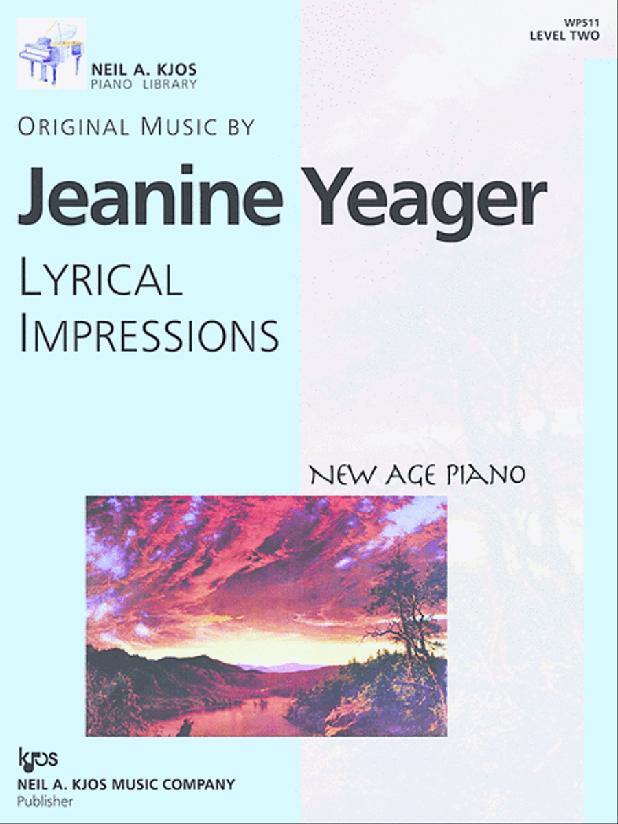 New Age Piano Solos, Lyrical Impressions - Level 2 Piano Solo scores gallery preview page 1