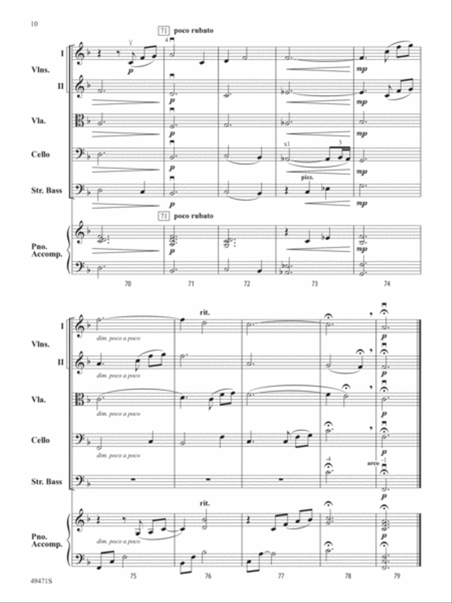 Ruby Mountain Serenade String Orchestra scores gallery preview page 11