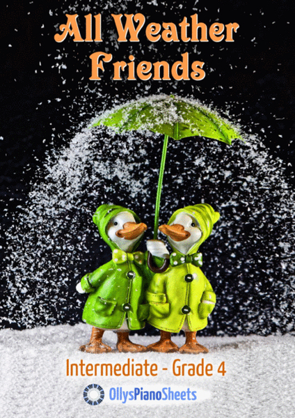 All Weather Friends - Jazz Waltz - Solo Piano image number null