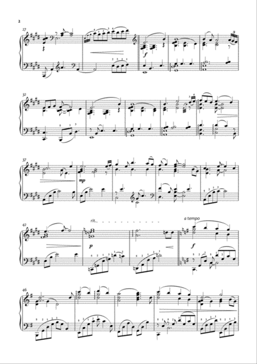Leaving with a sigh Piano Method scores gallery preview page 2