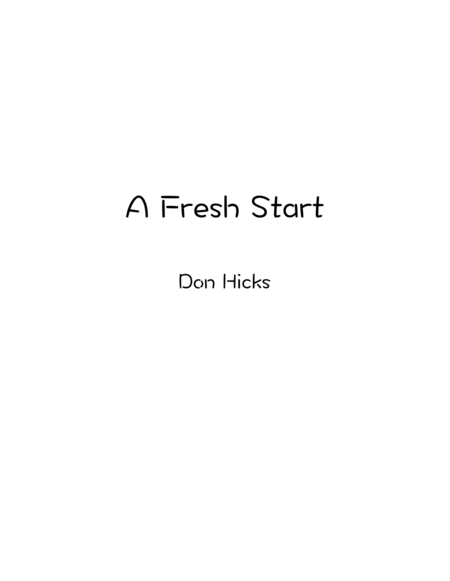 A Fresh Start image number null