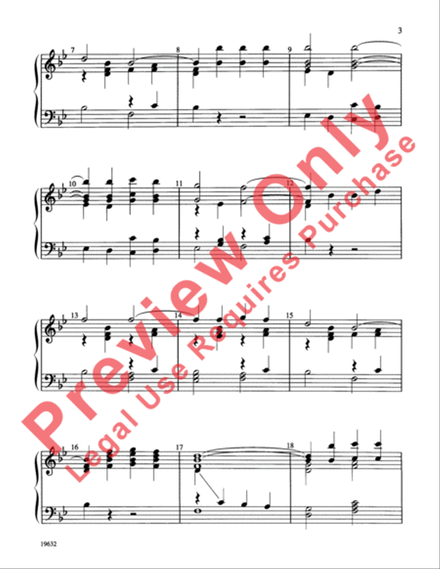 My Friend, Jesus Handbell Choir scores gallery preview page 4