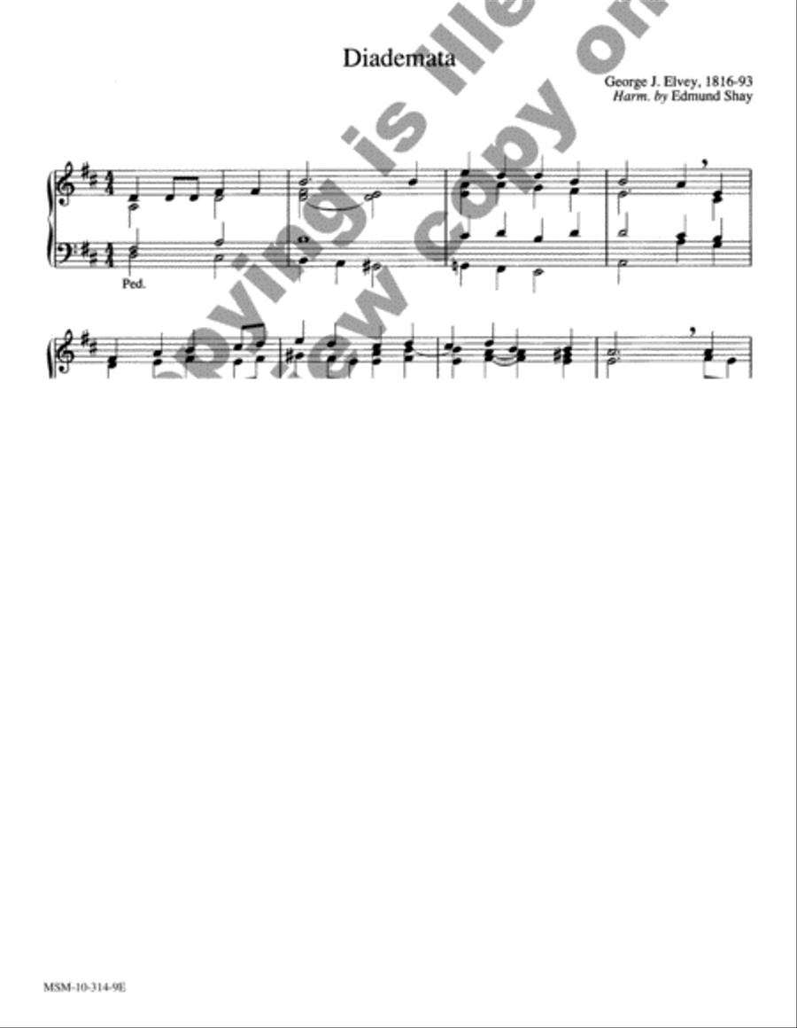 Hymn Harmonizations, Set 3 Organ scores gallery preview page 41