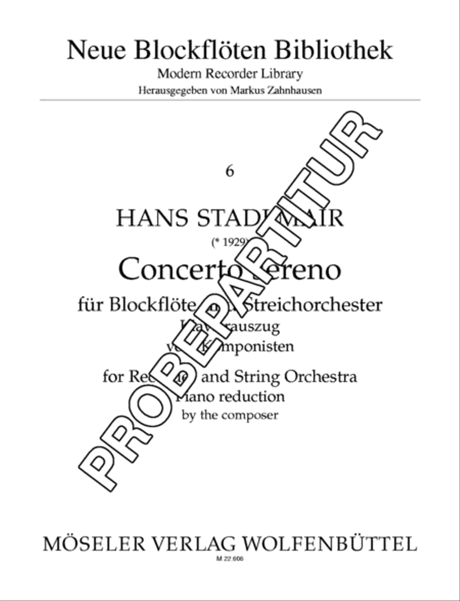 Concerto sereno Recorder scores gallery preview page 2