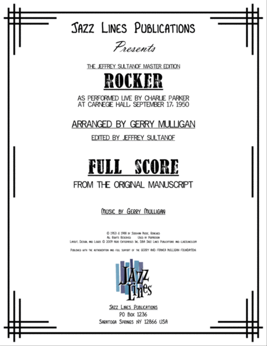 Rocker Oboe scores gallery preview page 1