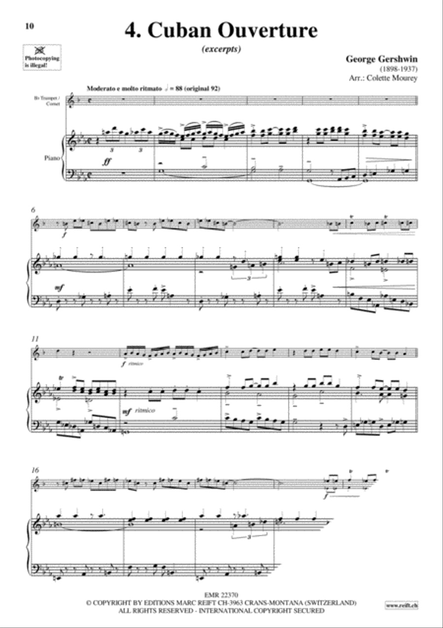 Gershwin 20 Greatest Hits Cornet scores gallery preview page 6