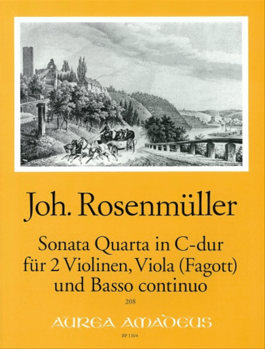 Sonata Quarta C major Bassoon scores gallery preview page 1