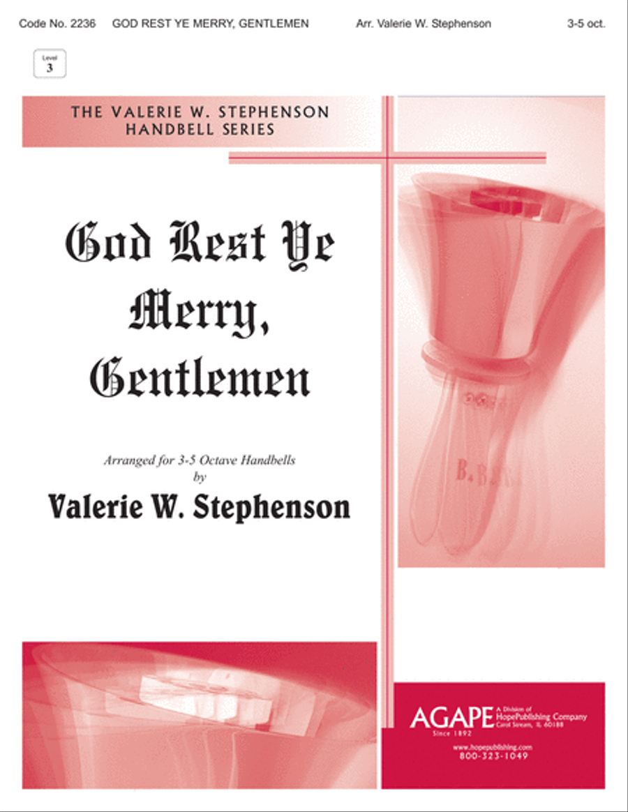 God Rest Ye Merry, Gentlemen 5-Octaves scores gallery preview page 1