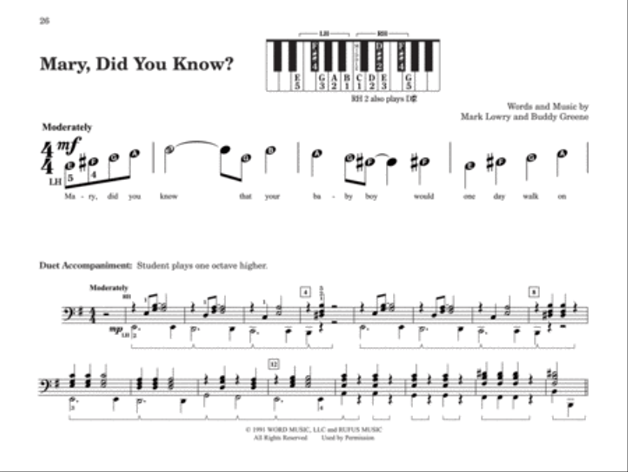 My First Praise Songs Piano Solo scores gallery preview page 4