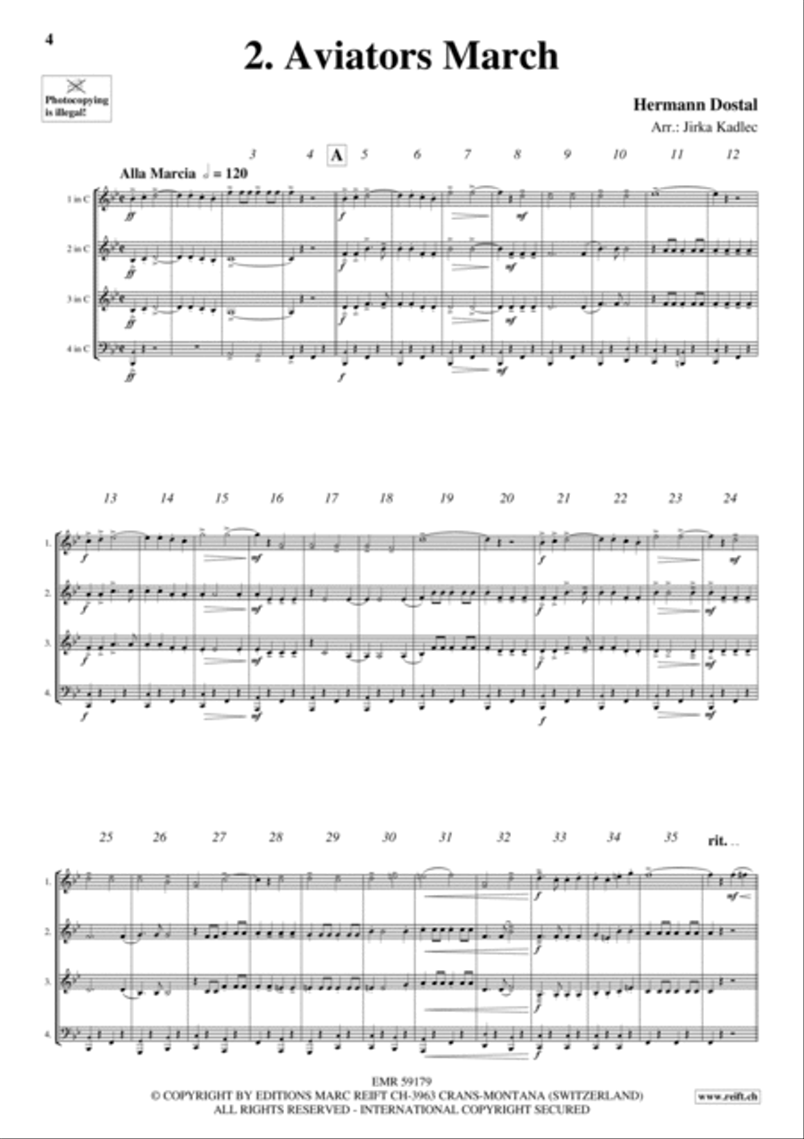 Woodwind Quartet Collection Volume 4 Woodwind Quartet scores gallery preview page 4