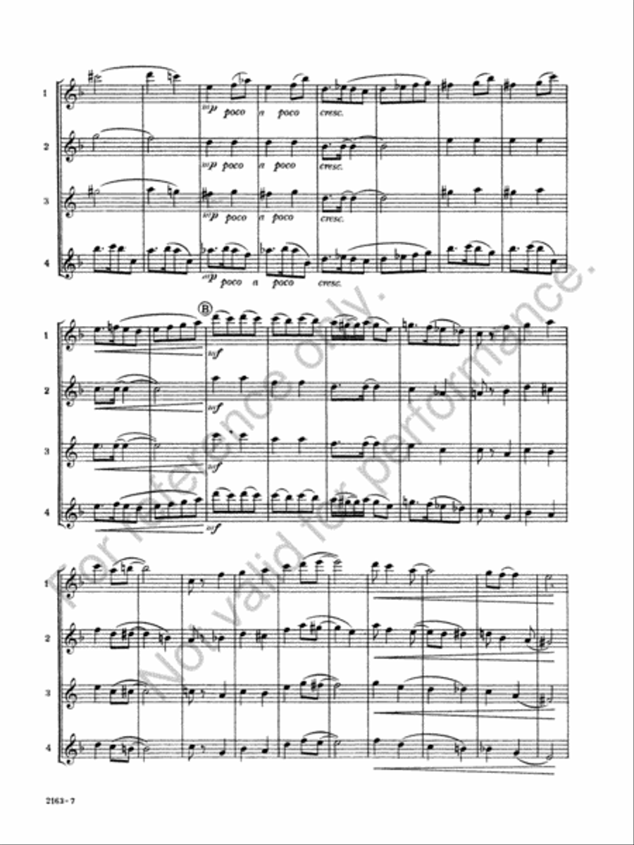 With Gay Spirit Clarinet Quartet - Sheet Music page 4