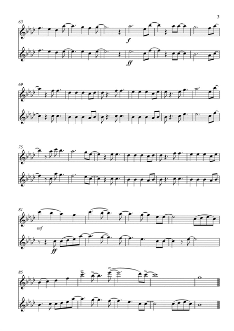All Of Me String Duet scores gallery preview page 3