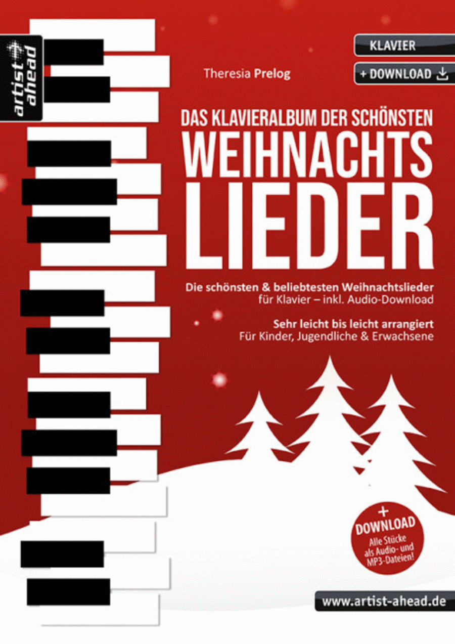 Das Klavieralbum der schönsten Weihnachtslieder Piano Solo scores gallery preview page 1