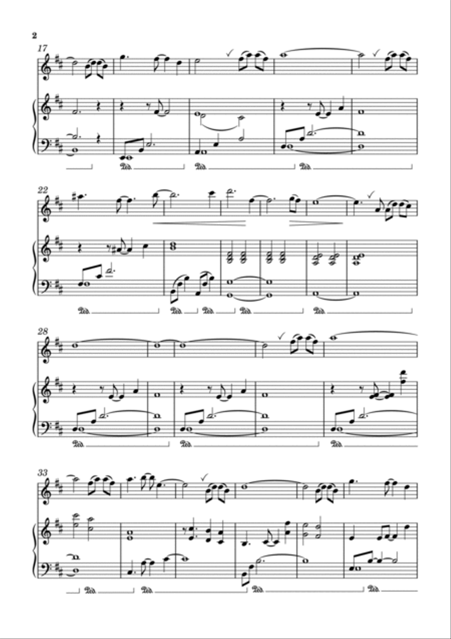 A Pause for Thought Flute Solo scores gallery preview page 2