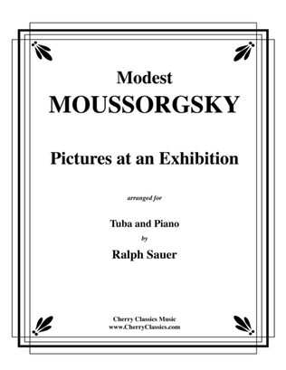 Pictures At An Exhibition for Tuba or Bass Trombone and Piano