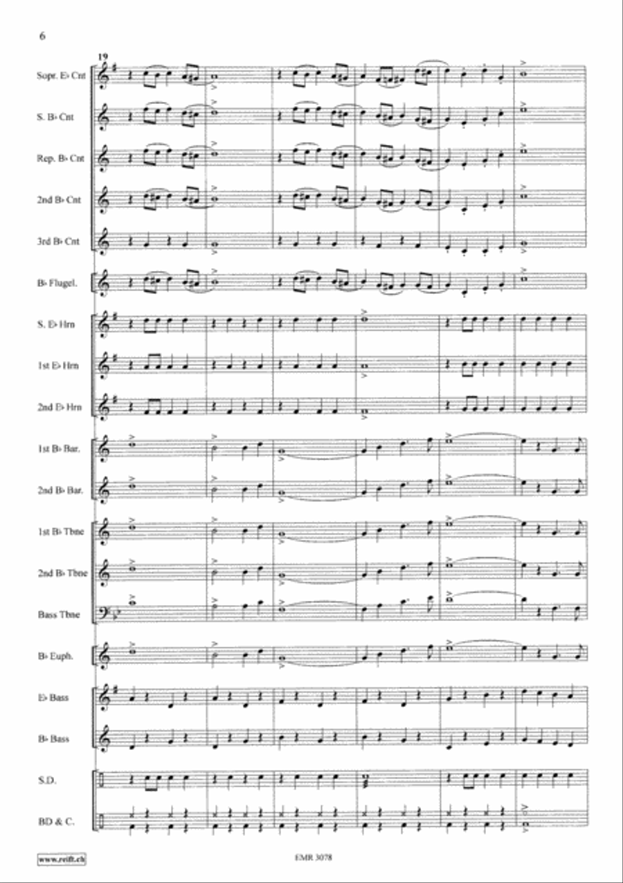 Happy Times Happy Times Brass Band scores gallery preview page 7