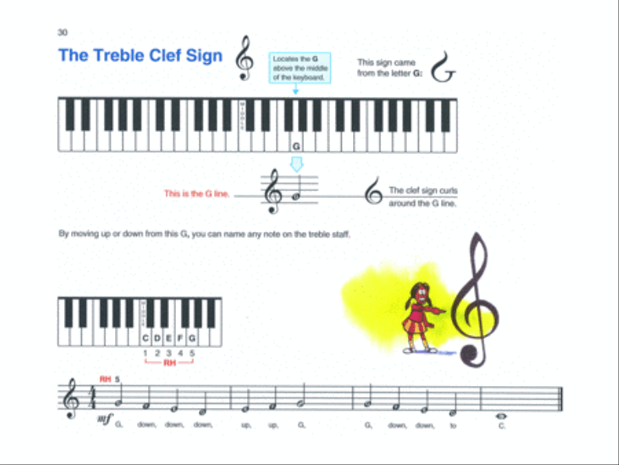 Alfred's Basic Piano Course Lesson Book, Level 1A Piano Method scores gallery preview page 4