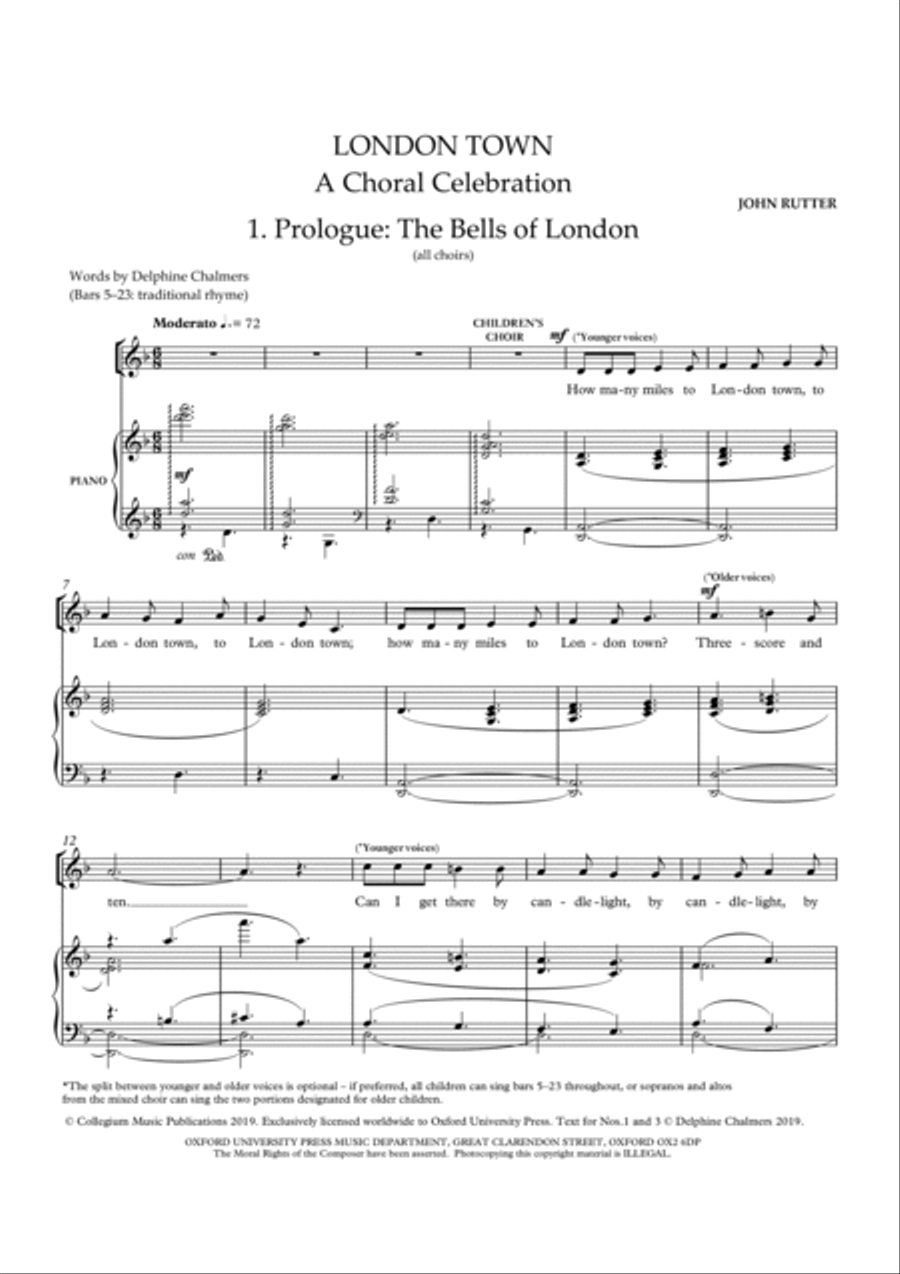 London Town 4-Part scores gallery preview page 3