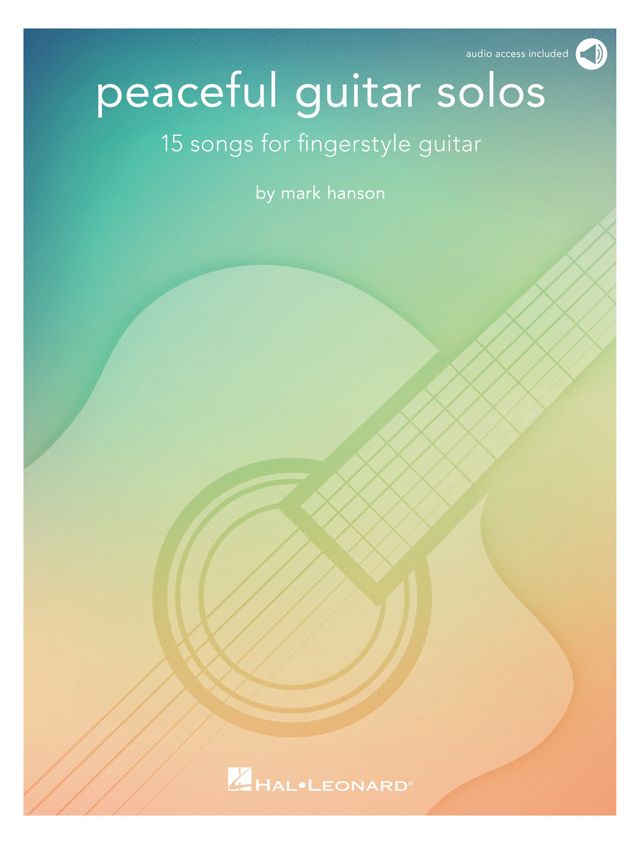 Peaceful Guitar Solos Electric Guitar scores gallery preview page 1