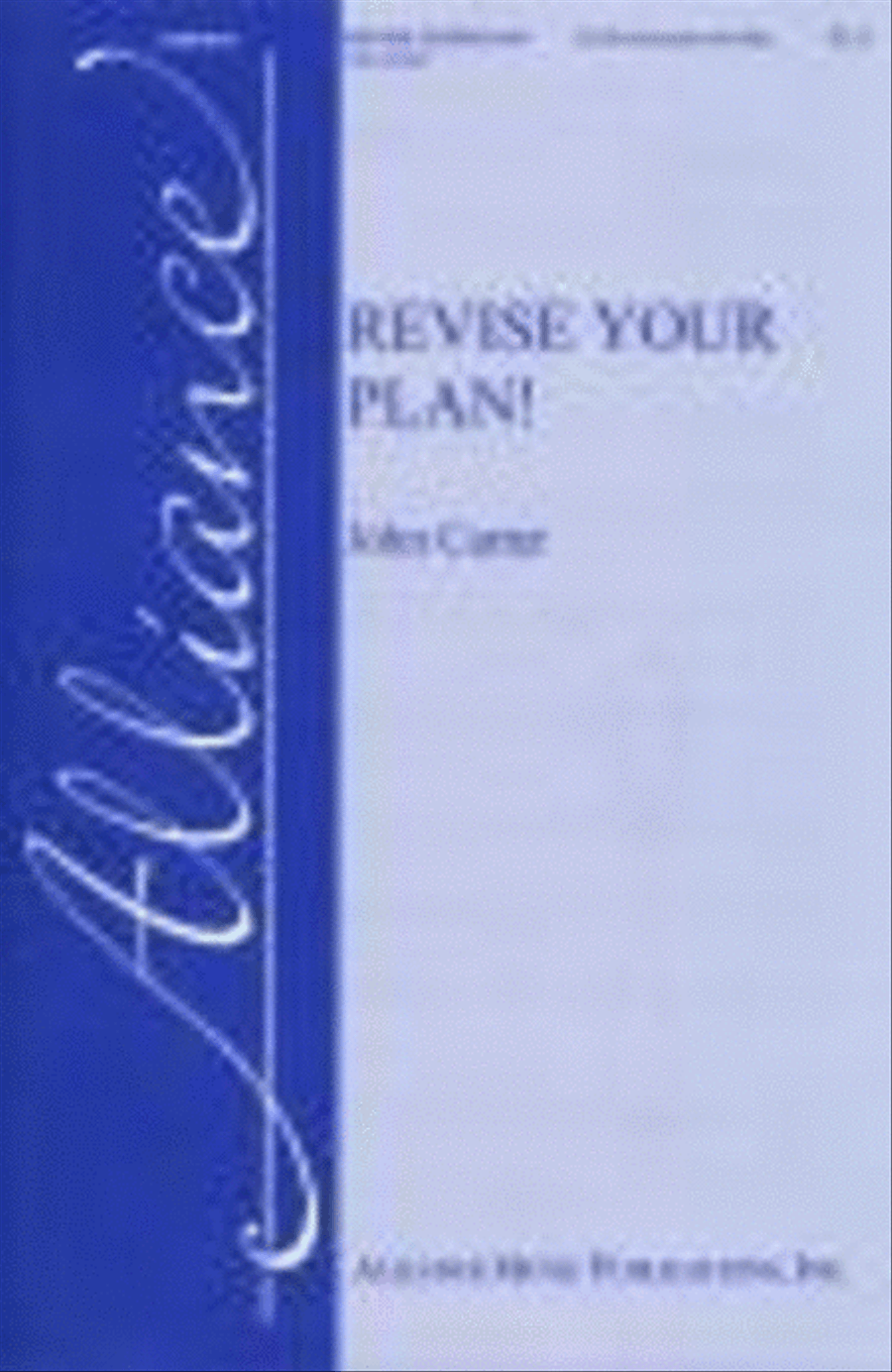 Revise your Plan! 4-Part scores gallery preview page 1
