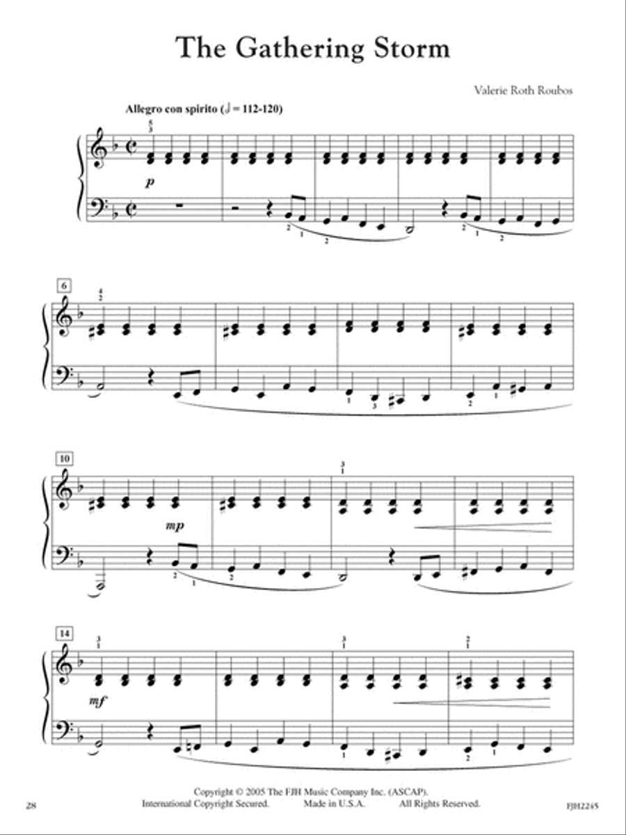 Best of In Recital Solos, Book 4 (NFMC) Piano Method scores gallery preview page 4