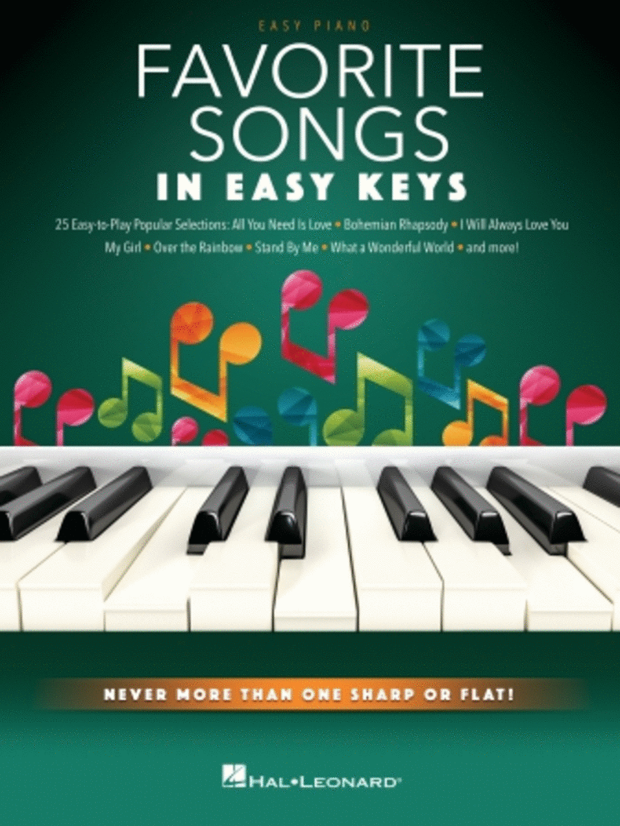 Favorite Songs – In Easy Keys Easy Piano scores gallery preview page 1