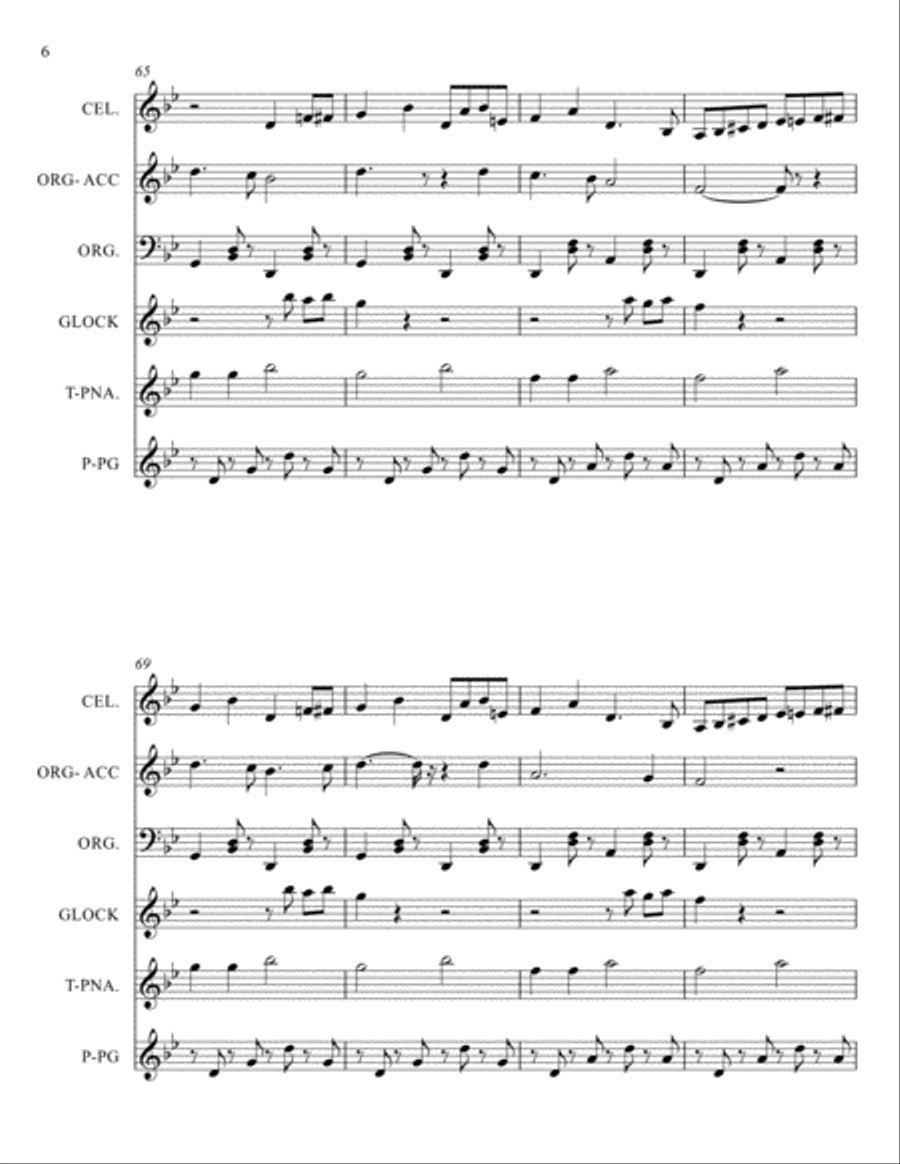 CORDES-SUR-CIEL (PLAYFUL PIECES) Small Ensemble scores gallery preview page 6