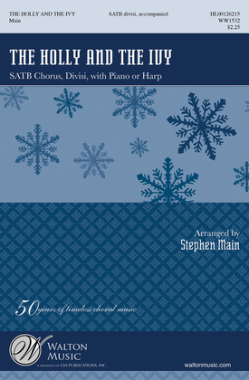 Book cover for The Holly and the Ivy (SATB divisi)
