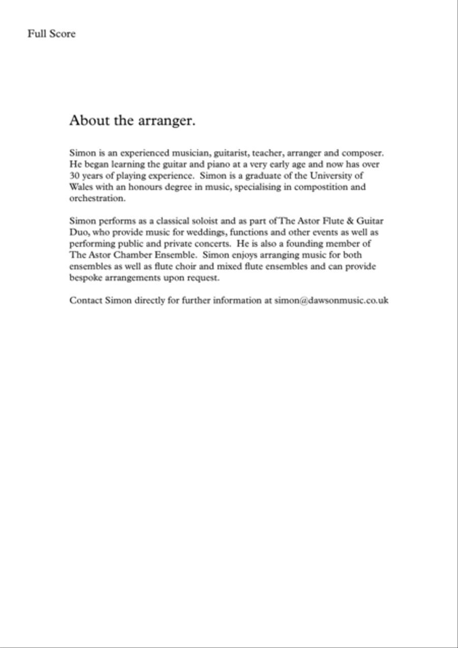 Senorita Flute scores gallery preview page 4