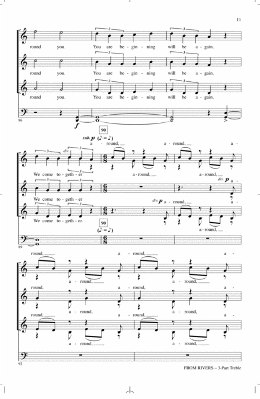 From Rivers 3-Part scores gallery preview page 9