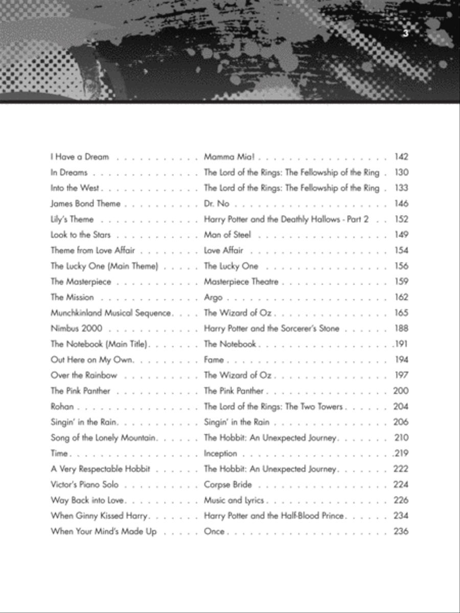 The Giant Book of Movie & TV Sheet Music Piano, Vocal, Guitar scores gallery preview page 3