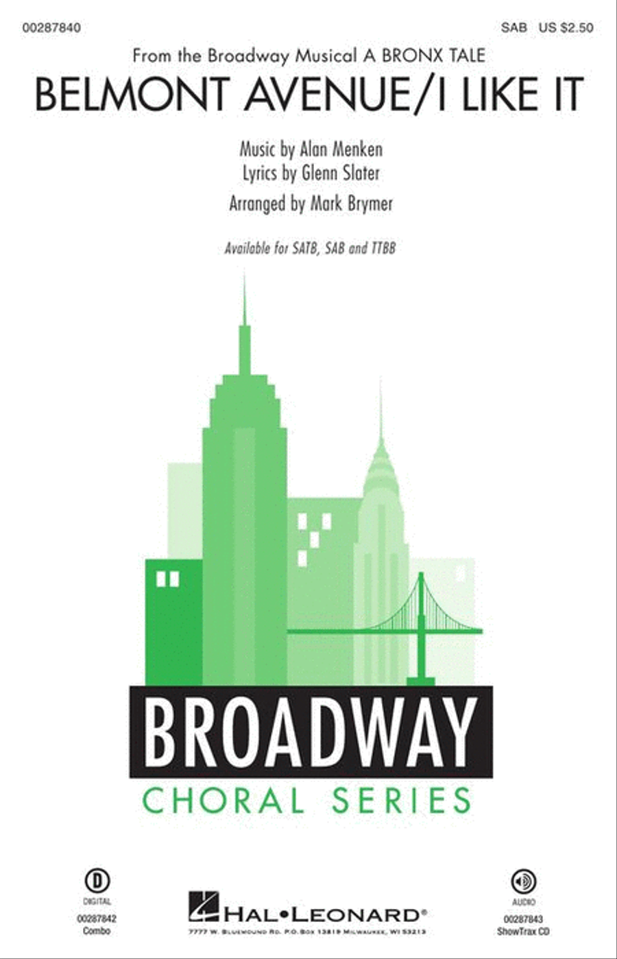 Belmont Avenue/I Like It Belmont Avenue/I Like It 3-Part scores gallery preview page 2