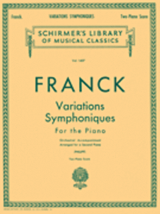 Book cover for Variations Symphoniques