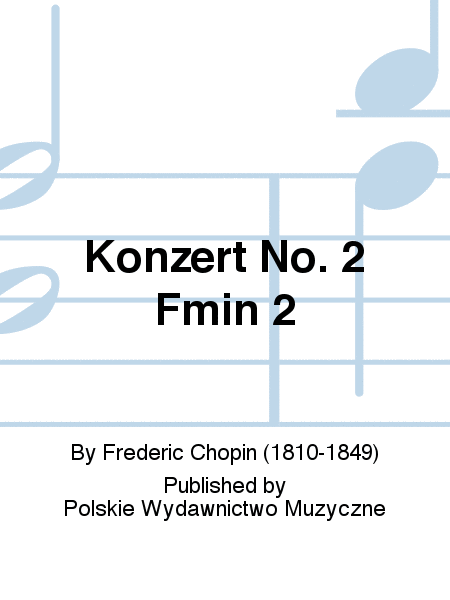 Konzert No. 2 Fmin 2