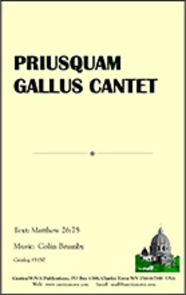 Priusquam gallus cantat