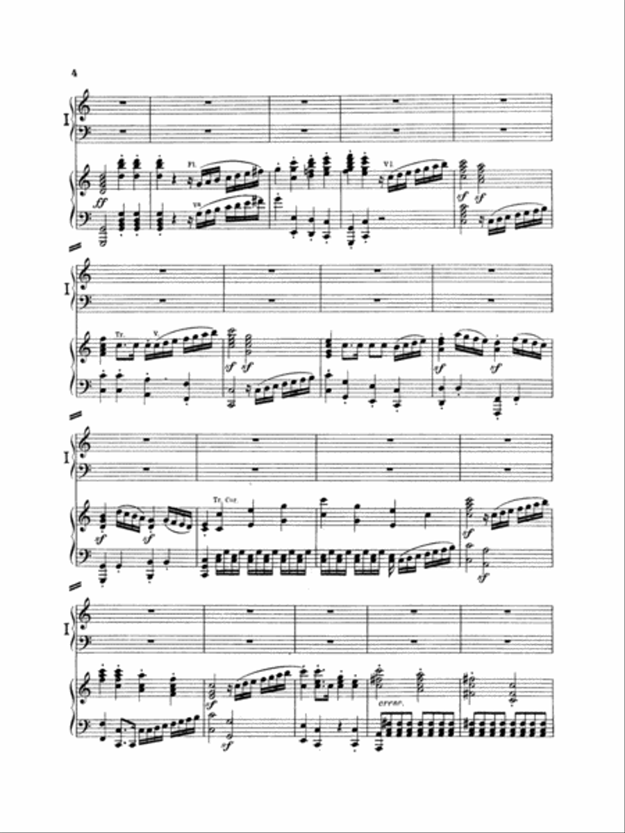 Beethoven: Piano Concerto No. 1 in C Major, Opus 15 Piano scores gallery preview page 3