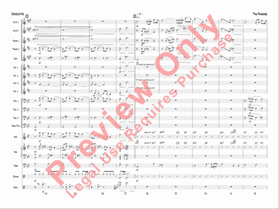 The Passage Jazz Ensemble scores gallery preview page 7