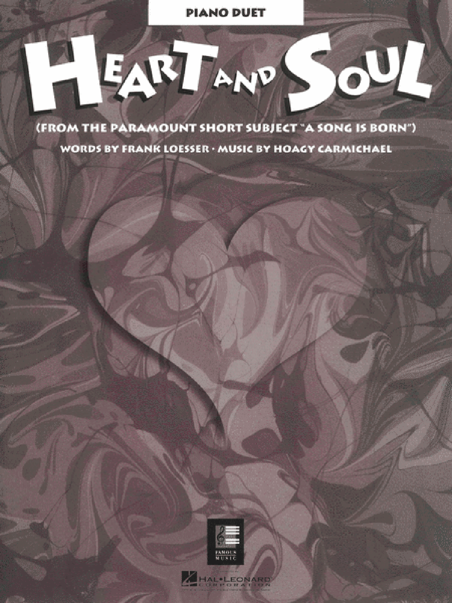 Heart and Soul Piano Duet scores gallery preview page 1