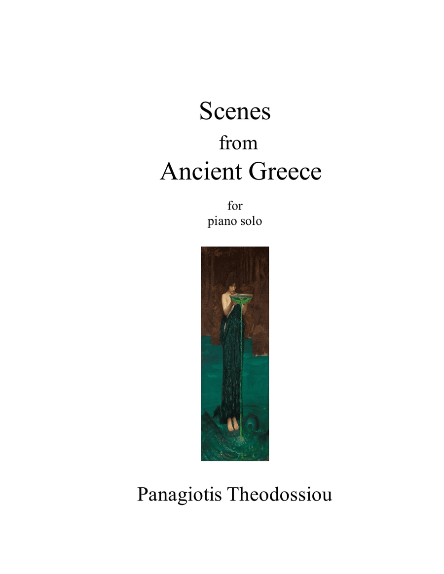 Scenes from Ancient Greece Piano Solo scores gallery preview page 1