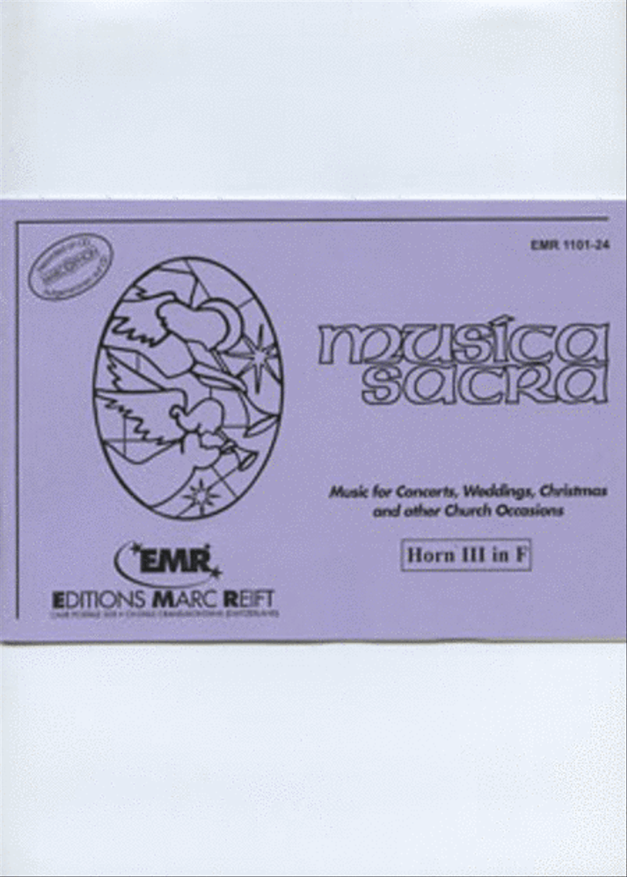 Musica Sacra Musica Sacra Concert Band scores gallery preview page 1