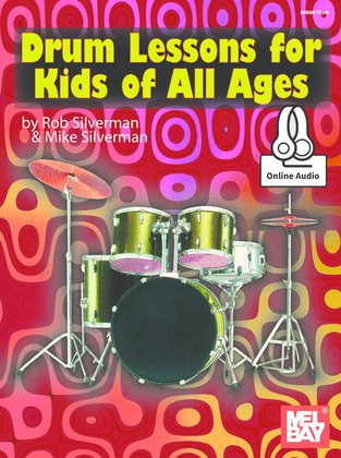 Book cover for Drum Lessons for Kids of All Ages