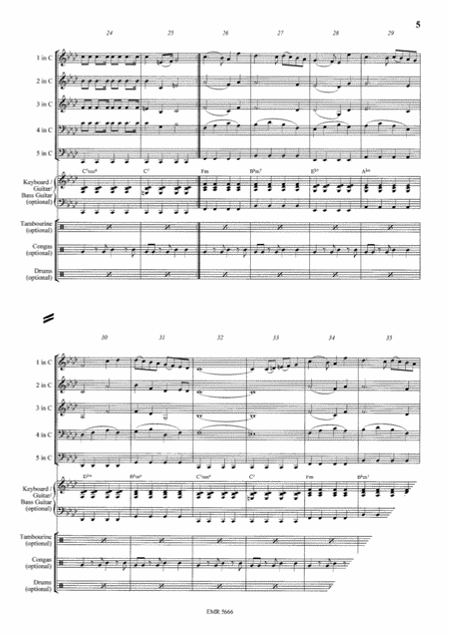 I Will Survive I Will Survive Brass Band scores gallery preview page 5