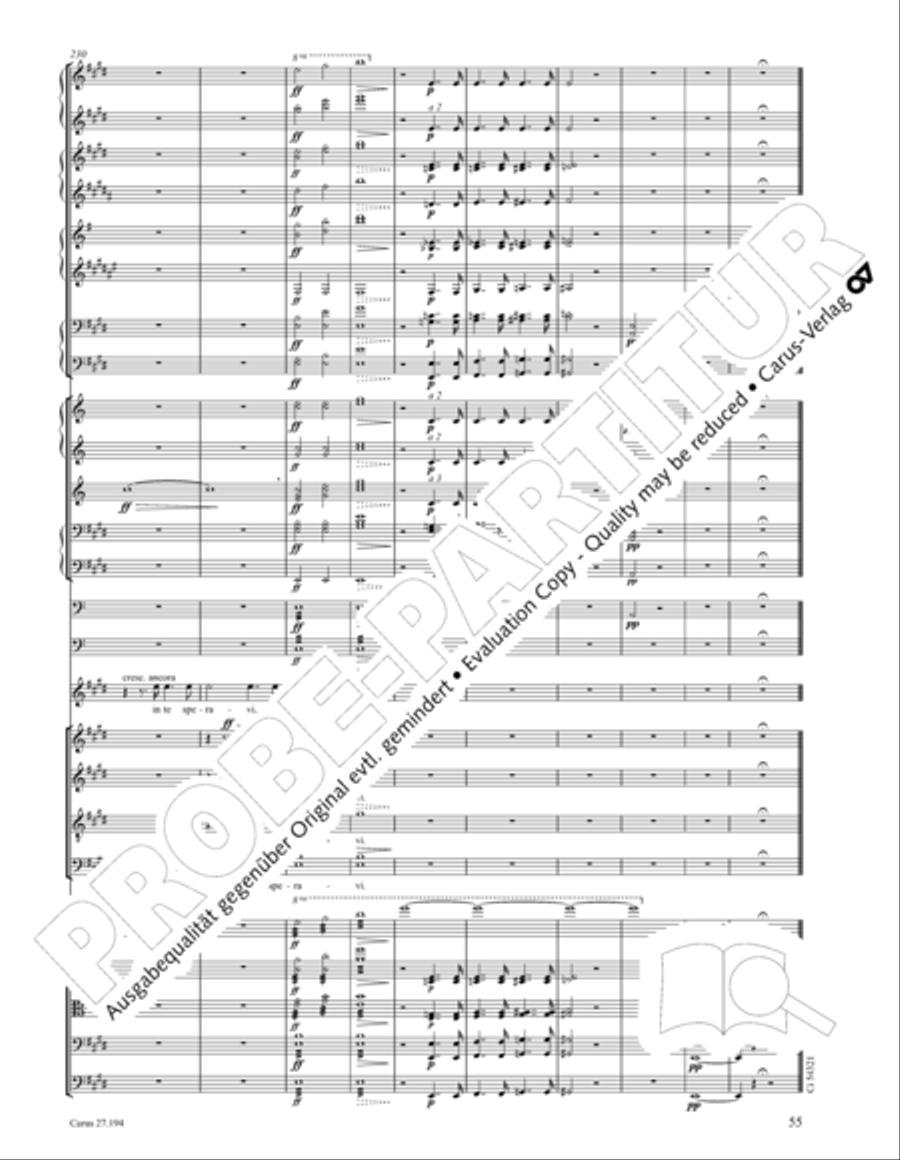 Te Deum 4-Part scores gallery preview page 56