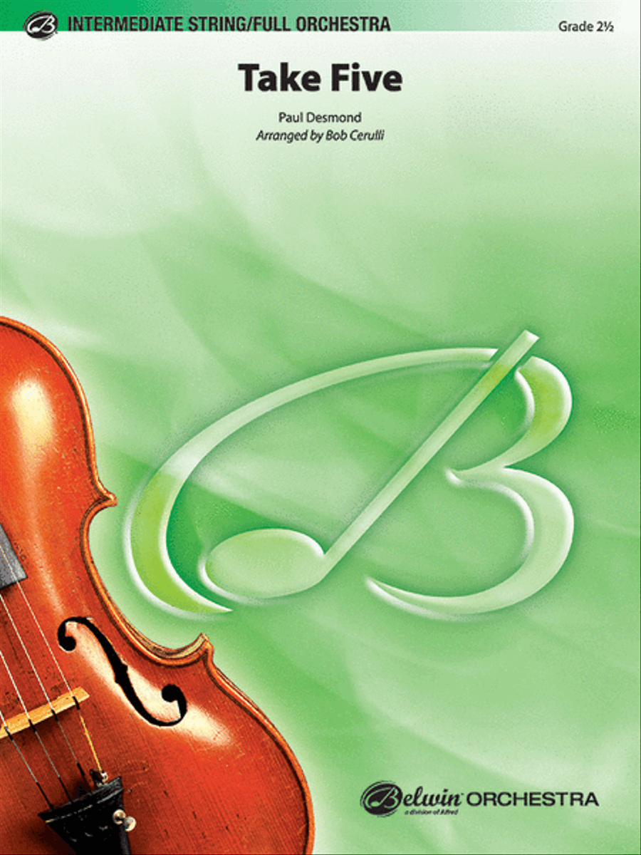 Take Five Full Orchestra scores gallery preview page 1