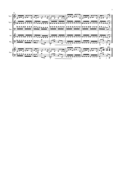 Maple Leaf Rag for Brass Quartet image number null